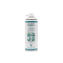 Ewent Spray de Aire Comprimido - Aroma a Manzana - Aplicador para Zonas Dificiles - Color Transparente