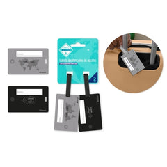 Bismark Pack con 2 Tarjetas Identificativas - 2 DiseÃ±os Diferentes