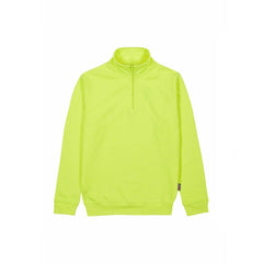 Upower Tautra Sudadera de Trabajo Confortable y Duradera - Talla M - Polialgodon Perchado, Media Cremallera, Manga Redonda, Cuello Ajustable, Proteccion DPI1 - Color Amarillo