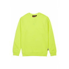 Upower Ombo Sudadera de Cuello Redondo - Talla M - Alta Calidad, Polialgodon Suave, Resistente a Lavados, Ajuste Comodo, Detalles Elasticos, Versatil para Diversos Sectores - Color Amarillo