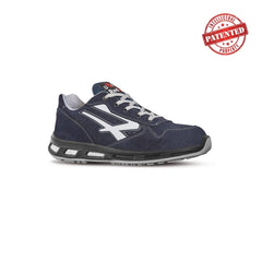 Upower Emotion S ESD Calzado de Seguridad Bajos - Talla 39 - Gamuza Perforada, Puntera de Aluminio, Antideslizante, Proteccion S1PS FO SR - Color Azul Marino
