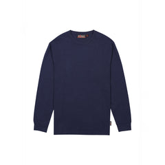 Upower Renga Camiseta de Manga Larga - Talla S - Algodon Jersey Suave, DiseÃ±o Elegante con Canale, Refuerzos en Hombros y Cuello, Proteccion DPI1 - Color Azul Marino