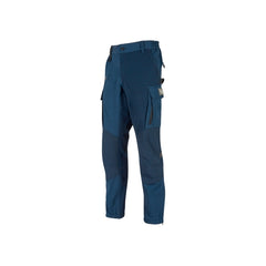 Upower Trek Pantalones Tecnicos Cargo - Talla 3XL - Tejido U-4 Stretch, Elasticidad Cuatro Direcciones, Repelentes a Liquidos, Transpirables, Secado Rapido, Refuerzos Antidesgaste, Detalles Reflectantes - Color Azul Marino