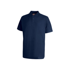 Upower Tonga Polo de Hombre de Algodon Pique - Talla 3XL - Transpirable, Cuello con 3 Botones, Acabados en Canale, Refuerzos en Cuello y Hombros, Proteccion DPI1 - Color Azul Marino