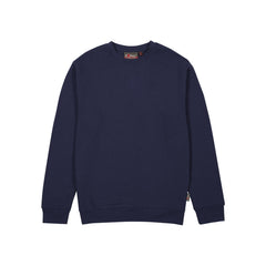 Upower Tupai Sudadera de Cuello Redondo - Talla L - French Terry de Verano, Libertad de Movimiento, Transpirable y Resistente, Detalles en Punto Elastico, Estilo y Durabilidad - Color Azul Marino