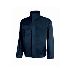 Upower Sofia Cazadora de Trabajo Resistente y Funcional - Talla M - Tejido Mechanical Stretch, Lavable a Alta Temperatura, Bolsillos con Cierre, PuÃ±os Ajustables - Color Azul Oscuro Westlake