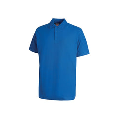 Upower Tonga Polo de Hombre de Algodon Pique - Talla 4XL - Transpirable, Cuello con 3 Botones, Acabados en Canale, Refuerzos en Cuello y Hombros, Proteccion DPI1 - Color Azul Regio