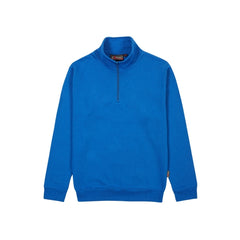 Upower Maui Sudadera con Media Cremallera - Talla M - French Terry Algodon y Poliester, Transpirable y Duradera, PuÃ±os y Dobladillo Elasticos, Mangas Ranglan, Costuras Pespunteadas - Color Azul Regio
