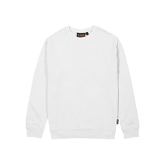 Upower Tupai Sudadera Cuello Redondo - Talla 3XL - French Terry Verano, Libertad de Movimiento, Algodon y Poliester, Detalles en Punto Elastico, Mangas Ranglan, Costuras Pespunteadas - Color Blanco