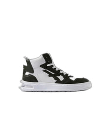 Upower Exa Calzado de Seguridad Alto - Talla 47 - Proteccion OB SR, DiseÃ±o Ergonomico, Suela Antideslizante - Color Blanco/Verde Oscuro