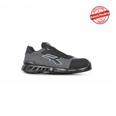 Upower Adam S ESD Calzado de Seguridad Ultraligeros - Talla 36 - Nylon Transpirable, Puntera AirToe Aluminium, Suela Antideslizante, Antiabrasion, Proteccion S1PS FO SR, Plantilla Antibacteriana - Color Gris