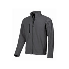 Upower Warm Chaqueta de Lana de Trabajo - Talla L - Comodidad y Durabilidad, Cremallera Interna, Proteccion DPI1, Material 100% Poliester - Color Gris Meteorito