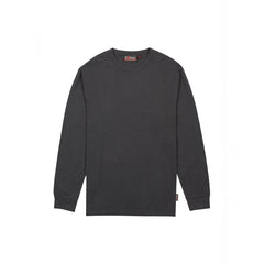 Upower Renga Camiseta de Manga Larga - Talla M - Algodon Jersey Suave, DiseÃ±o Elegante con Canale, Refuerzos en Hombros y Cuello, Proteccion DPI1 - Color Gris Meteorito