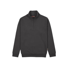 Upower Maui Sudadera con Media Cremallera - Talla 5XL - French Terry, Transpirable, Duradera, PuÃ±os y Dobladillo Elasticos, Mangas Ranglan, Costuras Pespunteadas - Color Gris Meteorito
