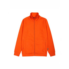 Upower Sotra Sudadera de Trabajo sin Capucha - Talla 2XL - Cremallera, Polialgodon Perchado, DiseÃ±o Ergonomico, PuÃ±os y Dobladillo Elastico, Bolsillos Laterales, Proteccion DPI1 - Color Naranja