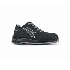 Upower Jackson S ESD Calzado de Seguridad Bajos - Talla 44 - Proteccion S3S CI FO SR, Antideslizantes, Antiabrasion, Antiestaticos, Punta Compuesta Ligera, Suela Resistente al Frio - Color Negro