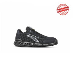 Upower Logan S ESD Calzado de Seguridad Bajos - Talla 38 - Proteccion S3S CI FO SR, Sistema Anti-Perforacion, Suela Antideslizante, Resistente al Aceite, Transpirables, Ultraligeros - Color Negro