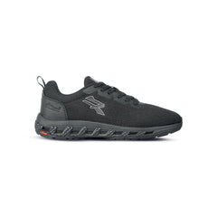 Upower Aaron Calzado Profesional - Talla 42 - Comodidad y Seguridad, Malla Transpirable, Plantilla Memory Foam, Suela Antideslizante, Proteccion OB e FO SR - Color Negro