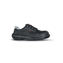 Upower Oxford S Calzado de Seguridad Bajos - Talla 39 - Microfibra Repelente al Agua, Resistente a Bacterias y Quimicos, Puntal AirToe Composite, Suela Antideslizante, Proteccion S3S FO SR - Color Negro