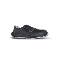 Upower Structure O Calzado de Seguridad Bajos - Talla 47 - Microfibra Repelente al Agua, Resistente a Bacterias y Quimicos, Puntera AirToe Composite, Suela Antideslizante, Proteccion S2 FO SR - Color Negro