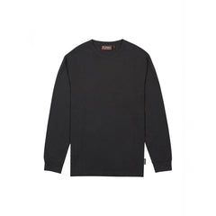 Upower Renga Camiseta de Manga Larga - Talla XL - Algodon Jersey Suave, DiseÃ±o Elegante con Canale, Refuerzos en Hombros y Cuello, Proteccion DPI1 - Color Negro Carbon