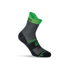 Upower Chipper Calcetines de Trabajo - Talla S - Comodidad y Frescura, Tejido Coolmax, Confeccion Ergonomica, Costuras Planas, Refuerzos Antidesgaste, Larga Vida Util - Color Verde Fluorescente