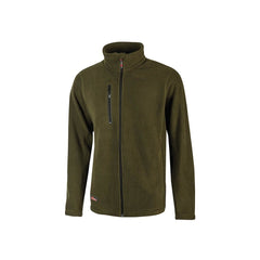 Upower Warm Chaqueta de Lana - Talla L - Comodidad y Durabilidad, Cremallera Interna, Proteccion DPI1, DiseÃ±o Resistente, Linea Enjoy - Color Verde Oscuro