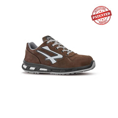 Upower Tiki S ESD Calzado de Seguridad Bajos - Talla 41 - Cuero Nubuck Resistente, Puntera de Aluminio, Hidrofugos, Antiarrugas, Suela Antideslizante, Proteccion S3S CI FO SR - Color Marron