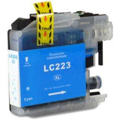 Brother LC223/LC221 Cyan Generic Ink Cartridge - Replaces LC223C/LC221C