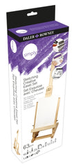 Daler Rowney Simply Pack de 59 Piezas - Set Creativo de Esbozo - Caballete - Colores Surtidos