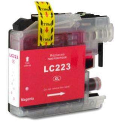 Cartucho de tinta genérico Brother LC223/LC221 magenta - substitui LC223M/LC221M