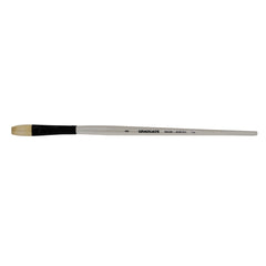 Daler Rowney Graduate Pincel para Oleo - Pelo de Cerda Natural - Mango Largo - Plano - NÂ°8