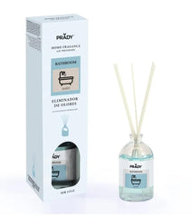 Prady Ambientador Mikado Neutralizador de Olores Para BaÃ±o - Frasco de Cristal 100 ml y Varitas Difusoras