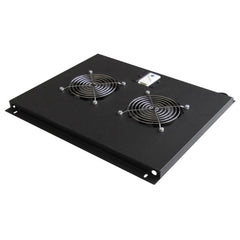 WP Termostato para Armarios de la Serie RNA con 2 Ventiladores - 475x55x400mm - Color Negro