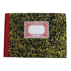 Miquel Rius Cuaderno Cartone Caja (M.D.D.H.) - TamaÃ±o 4Âº Apaisado 210x150mm - 100 Hojas Foliado 70 g/mÂ² - Papel Extra Opaco - Cubiertas en Carton Forrado de Papel Jaspeado y Lomo de Tela Engomado