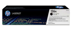 Cartucho de toner preto original HP CE310A - 126A