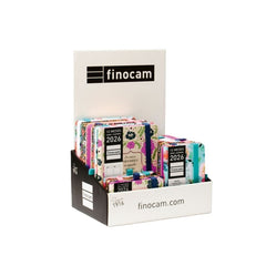 Finocam Minimal Design Expositor con 15 Agendas - Anual 2026 - Color Surtidos
