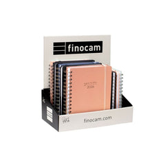 Finocam Alma Pack de 12 Agendas Surtidas en Catalan - Anual 2026 - con Espiral - Color Surtidos