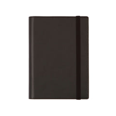 Finocam Duoband Agenda con Bloc de Notas en Catalan - Anual 2026 - Formato E5 - 130x15x192mm - Semana Vista Horizontal - Color Negro