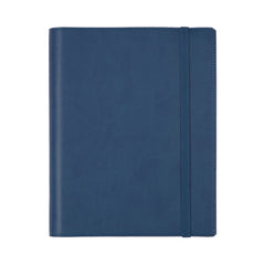 Finocam Duoband Agenda con Bloc de Notas en Catalan - Anual 2026 - Formato E10 - 176x28x226mm - 1 Dia por Pagina - Color Azul
