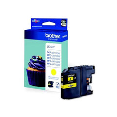 Brother LC123 Amarillo Original Ink Cartridge - LC123YBP