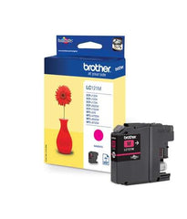 Cartucho de tinta original Brother LC121 Magenta - LC121MBP