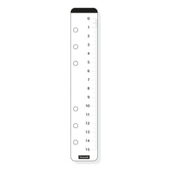Finocam C960 Regla para Agendas Classic - Formato 609 - 35x180mm - Color Blanco