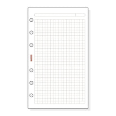 Finocam R440 Recambio para Agendas Open - Cuadriculado - Formato 400 - 91x5x152mm - Color Blanco