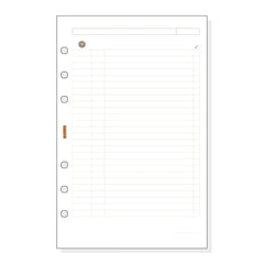 Finocam R502 Planficador de Recambio para Agendas Open - Formato 500 - 117x5x181mm - Color Blanco