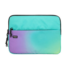 Milan Sunset Funda para Portatiles hasta 13" - Cierre de Cremallera con Tirador - Bolsillo Delantero - 34.5x26x2.5cm - Color Turquesa
