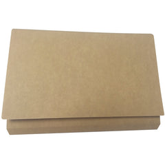 Gio By Elba Sous-chemise avec Pochette et Rabat Folio Kraft Bicolore - Carte Résistante de 240gr - Pochette et Rabat pour une Meilleure Protection - Design Bicolore Kraft