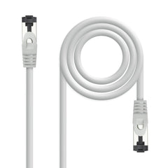 Nanocable Cable Red Latiguillo Cat.8.1 2Ghz LSZH SSTP AWG26 - Longitud 0.25m - Color Gris