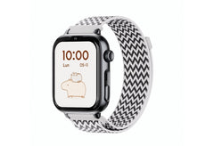 Savefamily Reloj Inteligente Smartwatch Infantil SaveWatch Plus 2 - Pantalla Amoled - Carcasa Negra - Correa Tela Zigzag