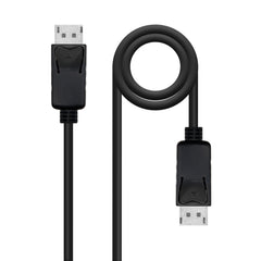 Nanocable Cable Displayport 1.4 CCS DP/M-DP/M - Longitud 5m - Color Negro